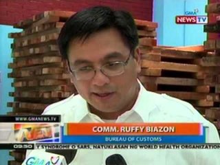 NTG: 62 container ng smuggled na kahoy, nasabat sa Maynila