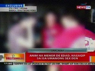 BT: 6 na menor de edad sa Laguna, nasagip sa isang sex den