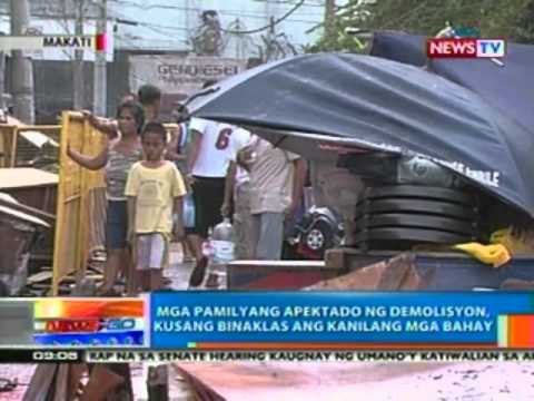 NTG: Mga pamilyang apektado ng demolisyon, kusang binaklas ang kanilang mga bahay