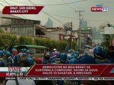 SONA: Demolisyon ng mga bahay sa Guatemala Compound, nauwi sa gulo