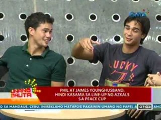UB: Phil at James Younghusband, hindi kasama sa line-up ng Azkals sa peace cup