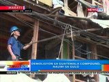 NTG: Demolisyon sa Guatemala compound, nauwi sa gulo