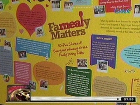 24 Oras: GMA Network, kaisa sa 'Famealy Day' o sama-samang pagkain ng mag-anak
