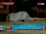 BP: 3 patay, 2 sugatan sa pananaksak ng isang babae sa Davao City