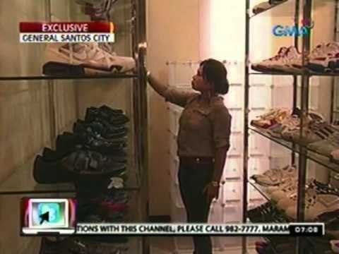 24 Oras: Manny pacquiao, may mahigit 100 pares ng sapatos sa kanyang bahay sa Gensan