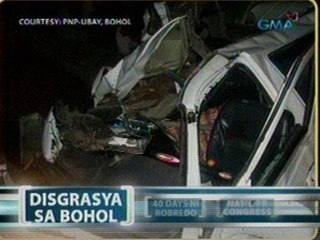 Saksi: Isa patay, 6 sugatan sa aksidente sa Bohol