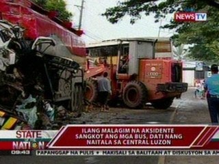 SONA: Ilang malagim na aksidente sangkot ang mga bus, dati nang naitala sa Central Luzon