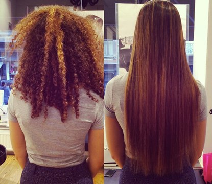 كيراتين طبيعى لشعر متل الحرير, علاج بروتين لتنعيم الشعر الجاف و المتضرر فى المنز