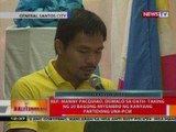 BT: Pacman, dumalo sa oath-taking ng 20 bagong miyembro ng kanyang partidong UNA-PCM sa GenSan