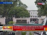 BT: UK at AUS, naglabas na rin ng travel advisory sa PHL kasunod ng security alert ng USA rito