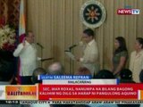 BT: Sec. Mar Roxas, nanumpa na bilang bagong kalihim ng DILG sa harap ni PNoy