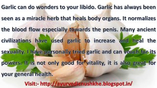 Benefits of  Eating Garlic