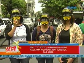UB: Protesta laban sa pagpapatupad ng anti-cybercrime law, bumuhos