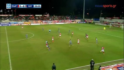 2-2 Manousos Goal (Penalty) - Platanias FC 2-2 Olympiakos Piraeus 14.01.2017 [HD]