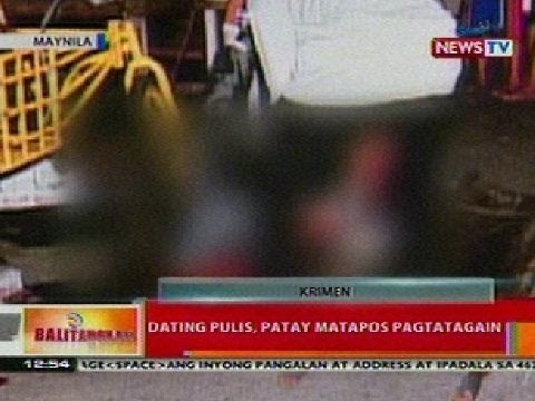 BT: Dating pulis Maynila, patay nang pagtatagain