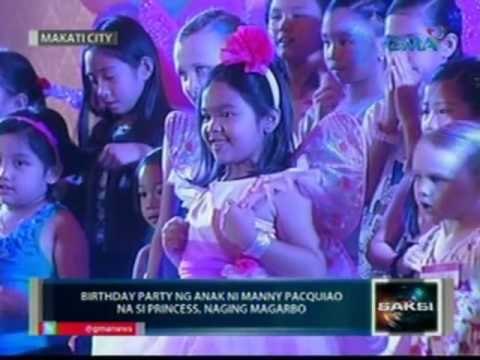 Saksi: Birthday party ng anak ni Manny Pacquiao na si Princess, naging magarbo