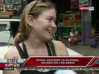 SONA: Seguridad sa ilang American establishment at offices at mga lansangan, hinigpitan
