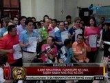 24 Oras: Ilang senatorial candidate ng UNA, sabay-sabay nag-file ng COC