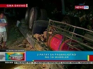 BP: Mga aksidente sa bansa; 5 patay