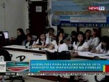 BP: Guidelines para sa Eleksyon 2012, mahigpit na ipatutupad ng COMELEC