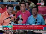 NTL: Mga pambato ng UNA, sabay-sabay na naghain ng kandidatura sa Comelec