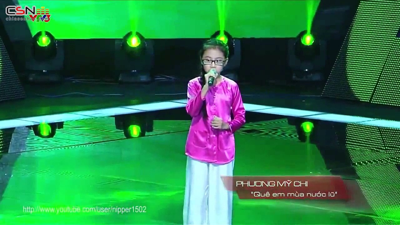 Quê Em Mùa Nước Lũ - Phương Mỹ Chi(Giọng Hát Việt Nhí 2013)