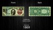 Evolutions du billet d'1 dollar au fil des siècles !
