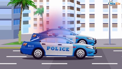 Полицейская Машинка Быстрый Патруль Мультфильмы про МАШИНКИ Развивающие видео для детей