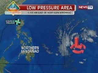 NTG: LPA na binabantayan, posibleng pumasok sa PAR ngayong araw