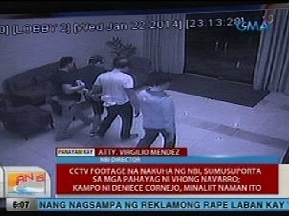 UB: CCTV footage na nakuha ng NBI, sumusuporta sa mga pahayag ni Vhong Navarro