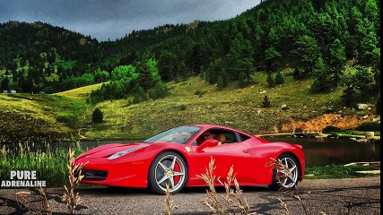 Alors qu’il faisait le mariole en se filmant avec une Ferrari louée, le jeune homme finit sa course sur cette barrière d