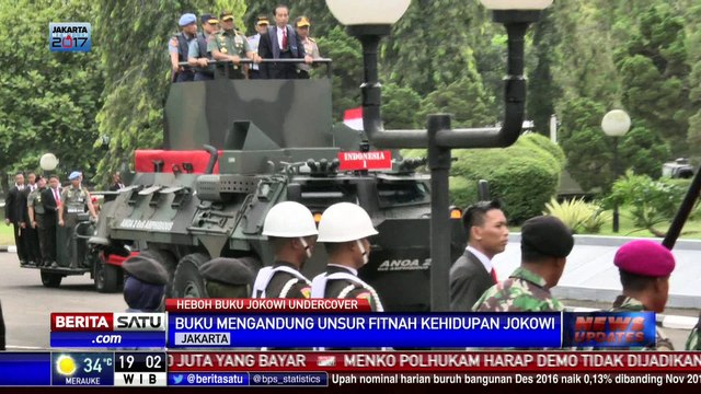 Joko Widodo Enggan Membaca Buku Jokowi Undercover
