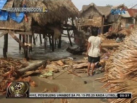 24 Oras: NDRRMC: Tatlo, patay dahil sa pananalasa ng Bagyong Basyang