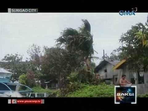Saksi: Mga nakatira sa flood prone at landslide area sa Surigao City, pinalikas na