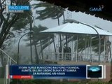 Saksi: Babala sa storm surges tuwing may bagyo, iminungkahi ng DOST at Project Noah