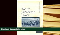 BEST PDF  Basic Japanese Laws (Modern Japanese Law Series) [DOWNLOAD] ONLINE