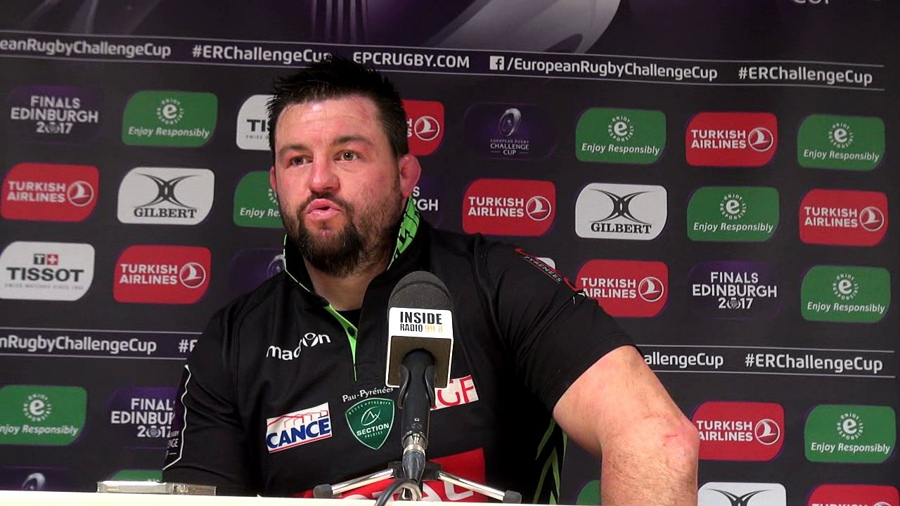 Jérémy Hurou après Section Paloise - Cardiff : "Un sentiment d'injustice, de dégoût"