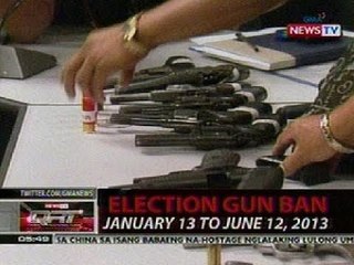 QRT: Election Gun Ban (Jan 13 to June 12, 2013)