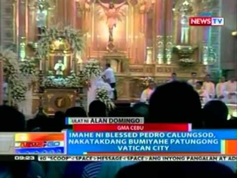 NTG: Imahe ni Blessed Pedro Calungsod, nakatakdang bumihe patunong Vatican city