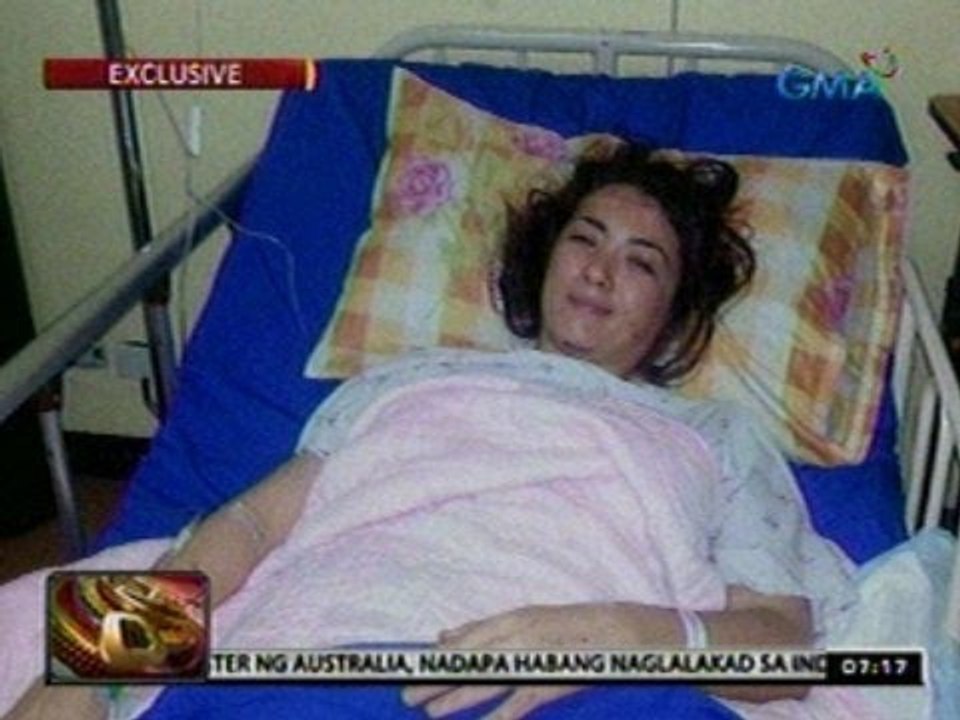 24 Oras:  Alyssa Alano, inoperahan sa sugat na tinamo mula sa aksidente sa kanyang kotse
