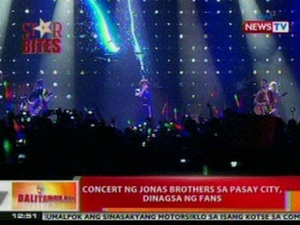 BT: Concert ng Jonas Brothers sa Pasay City, dinagsa ng fans