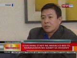 BT: Coaching staff ng Meralco Bolts, nanakawan ng gamit sa dugout sa Pasay