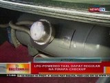 BT: Pagsakay sa mga LPG-powered taxi, ligtas pa rin ayon sa DOH