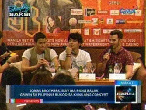 Saksi: Jonas Brothers, may iba pang balak gawin sa Pilipinas bukod sa kanilang concert