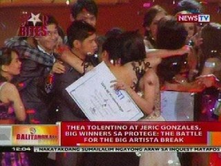 BT: Thea Tolentino at Jeric Gonzales, big winners sa Protege: The battle for the big artista break