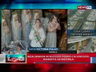 NTL: Mga imahen ni Blessed Calungsod, mabenta sa Maynila