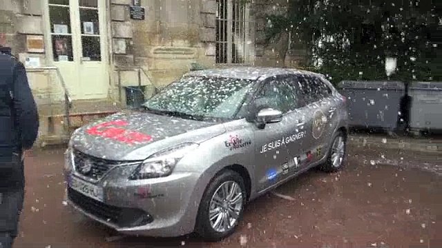Michel Dutertre un Auxerrois gagne la voiture de l'opération EnVie d'Auxerre