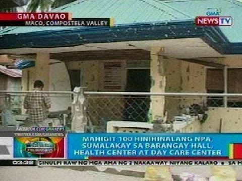 BP: Militar at hinihinalang NPA, nagbakbakan sa Compostela Valley; 2 patay
