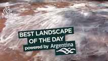 Stage 12 - Paisaje del día / Landscape of the day / Paysage du jour; powered by Argentina