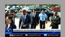 Odebrecht no entrega documento en plazo otorgado- Noticias Telemicro-Video